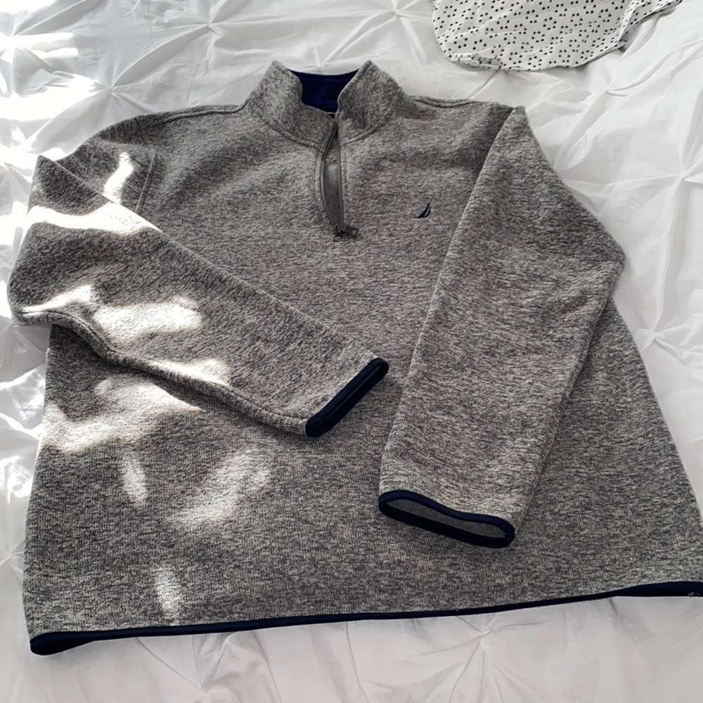 Men’s Nautica fleece sweater Xtra Large - Picture 2 of 7